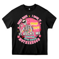 Black funny motherhood Heavy Core Tee - JahusDesignShop