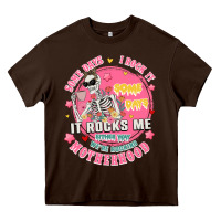 Chocolate Brown funny motherhood Heavy Core Tee - JahusDesignShop