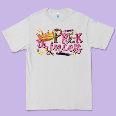 Pre K Princess Premium Tee Designed By Nancycooperartshop