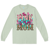 The Pink Is For My Mom Cancer Awareness Long Sleeve Tee | Teevron