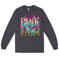 Smoke The pink is for my Mom Cancer Awareness Long Sleeve Tee - HowdyJamesFarm