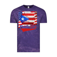 Cloud Purple Puerto Rico Baseball Vintage Tee - Bettercallsaul