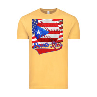 Vintage Mustard Puerto Rico Baseball Vintage Tee - Bettercallsaul