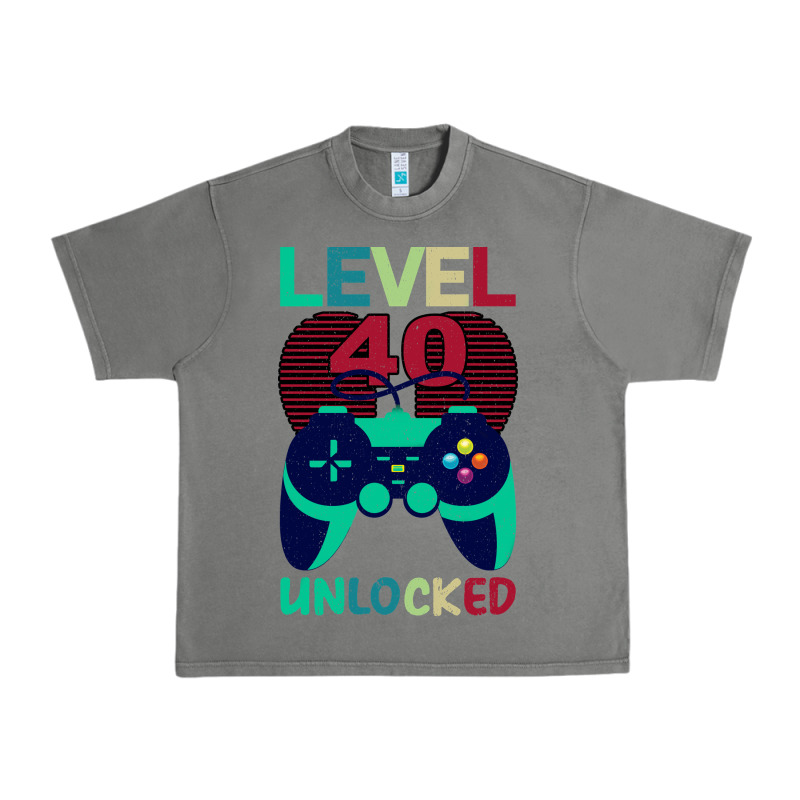 Level 40 Unlocked Urban Heavy Tee by Bettercallsaul | Teevron