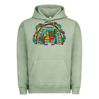 Pigment Oil Green mexican pinata rainbow Urban Hoodie - Artiststas