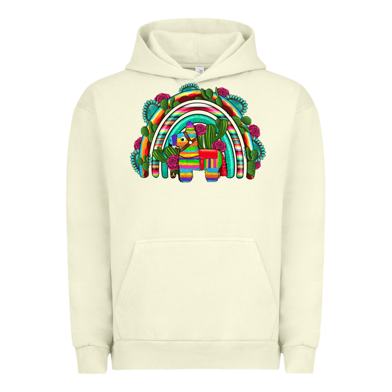 Mexican Pinata Rainbow Urban Hoodie by Artiststas | Teevron