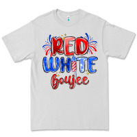 Red White Boujee Premium Tee | Teevron