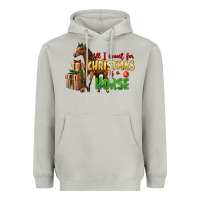 Moon Dust All I Want For Christmas Is A Horse Heavyweight Hoodie - LillyAllenDesigns