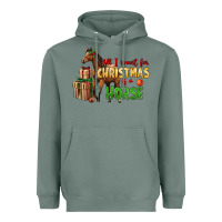 Sage All I Want For Christmas Is A Horse Heavyweight Hoodie - LillyAllenDesigns