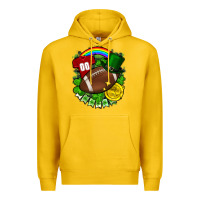 Lemon St. Patrick's Day American Football Premium Hoodie - FaDigitalArtStudio
