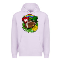 Lilac St. Patrick's Day American Football Premium Hoodie - FaDigitalArtStudio