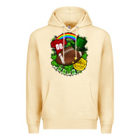 Pina Colada St. Patrick's Day American Football Premium Hoodie - FaDigitalArtStudio