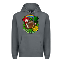 Rock St. Patrick's Day American Football Premium Hoodie - FaDigitalArtStudio