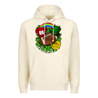 Sandshell St. Patrick's Day American Football Premium Hoodie - FaDigitalArtStudio