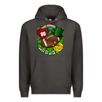 Smoke St. Patrick's Day American Football Premium Hoodie - FaDigitalArtStudio