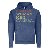 Vintage Denim Person Woman Man Camera Tv Vintage Hoodie - Bettercallsaul
