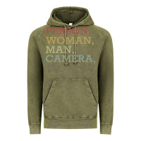 Vintage Olive Person Woman Man Camera Tv Vintage Hoodie - Bettercallsaul