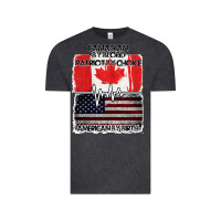 Vintage Black American By Birth Canadian By Blood Patriot By Choice Vintage Tee - Bettercallsaul