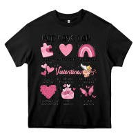 Black funny valentines Heavy Core Tee - MaliasSmallBusiness