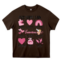 Chocolate Brown funny valentines Heavy Core Tee - MaliasSmallBusiness