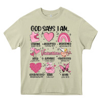 Mossy funny valentines Heavy Core Tee - MaliasSmallBusiness