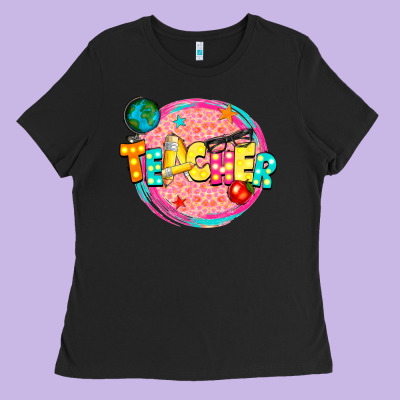 Teacher Ladies Tee Designed By Nancycooperartshop