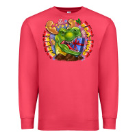Cardinal Merry Rexmas Premium Sweatshirt - CowhideDigitalArt