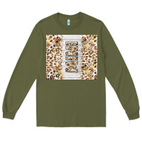 Army Green mother's day mini leopard tumbler tbs Long Sleeve Tee - TumblerDesignByShophia