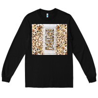 Black mother's day mini leopard tumbler tbs Long Sleeve Tee - TumblerDesignByShophia