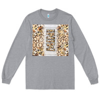 Heather Grey mother's day mini leopard tumbler tbs Long Sleeve Tee - TumblerDesignByShophia