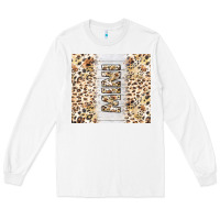 White mother's day mini leopard tumbler tbs Long Sleeve Tee - TumblerDesignByShophia