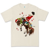 Bone christmas cowboy santa Premium Tee - MaliasSmallBusiness