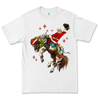 White christmas cowboy santa Premium Tee - MaliasSmallBusiness