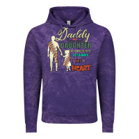Cloud Purple Daddy And Daughter Not Always Eye To Eye But Always Heart To Heart Vintage Hoodie - Bettercallsaul