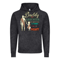 Vintage Black Daddy And Daughter Not Always Eye To Eye But Always Heart To Heart Vintage Hoodie - Bettercallsaul