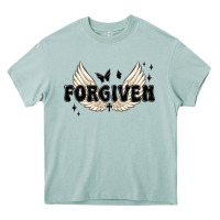 Arona forgiven christian angel wings Heavy Core Tee - MaliasSmallBusiness