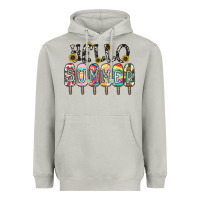Moon Dust name vibrant summer greeting with popsicles Heavyweight Hoodie - CowhideDigitalArt