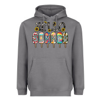 Storm name vibrant summer greeting with popsicles Heavyweight Hoodie - CowhideDigitalArt