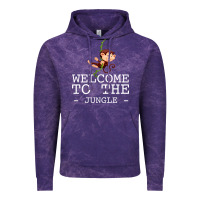 Cloud Purple Welcome To The Jungle Vintage Hoodie - Bettercallsaul