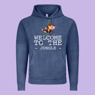 Welcome To The Jungle Vintage Hoodie Designed By Bettercallsaul