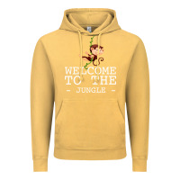 Vintage Mustard Welcome To The Jungle Vintage Hoodie - Bettercallsaul
