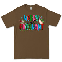 Cacao merry and pregnant Premium Tee - MaliasSmallBusiness