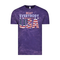 Usa Beat Everybody Vintage Tee | Teevron