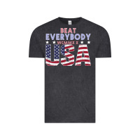 Vintage Black Usa Beat Everybody Vintage Tee - Bettercallsaul