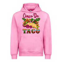 Fuchsia Pink cinco de taco Urban Hoodie - Artiststas