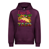 Mauve Wine cinco de taco Urban Hoodie - Artiststas