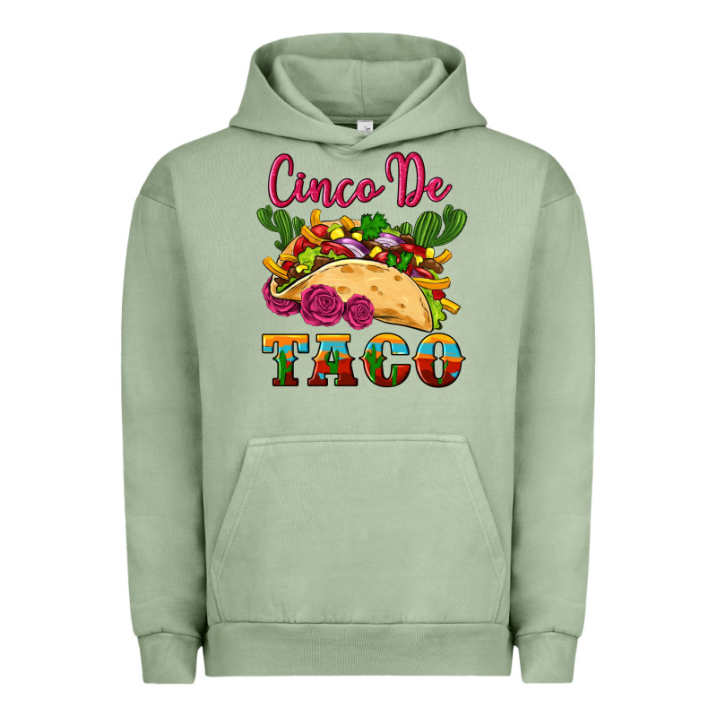 Cinco De Taco Urban Hoodie by Artiststas | Teevron