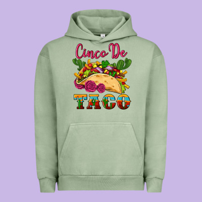 Cinco De Taco Urban Hoodie Designed By Artiststas