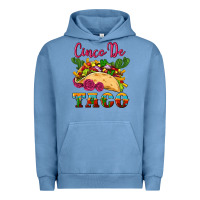 Pigment Pebble Blue cinco de taco Urban Hoodie - Artiststas