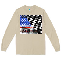 Mushroom racing checkered flag tumbler tbs Long Sleeve Tee - TumblerDesignByShophia